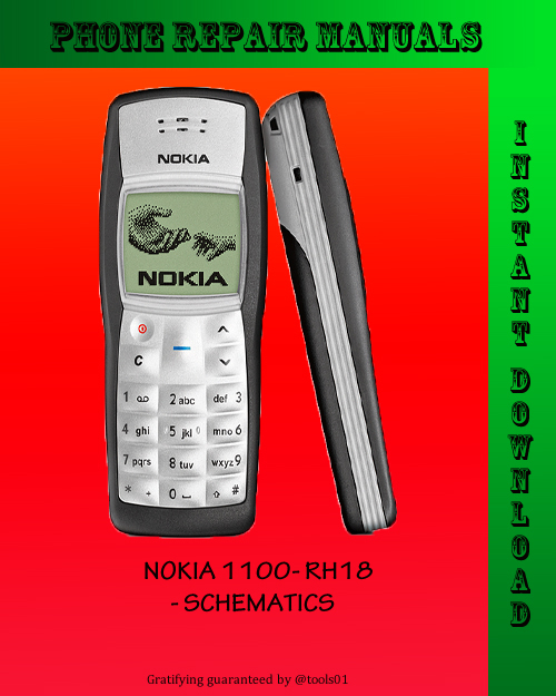 Product picture Nokia 1100/2300 SCHEMATICS