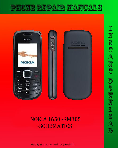 Product picture Nokia 1650 SCHEMATICS