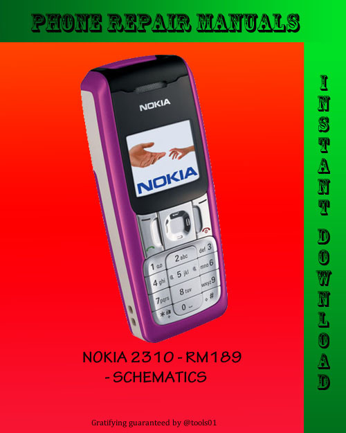 Product picture Nokia 2310 SCHEMATICS