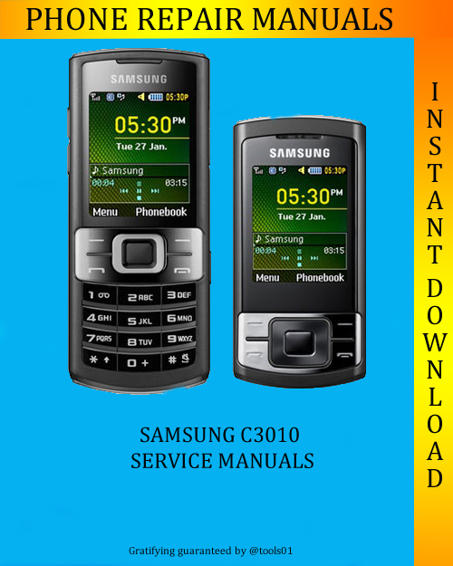 Product picture Samsung C3010 Service Manual 