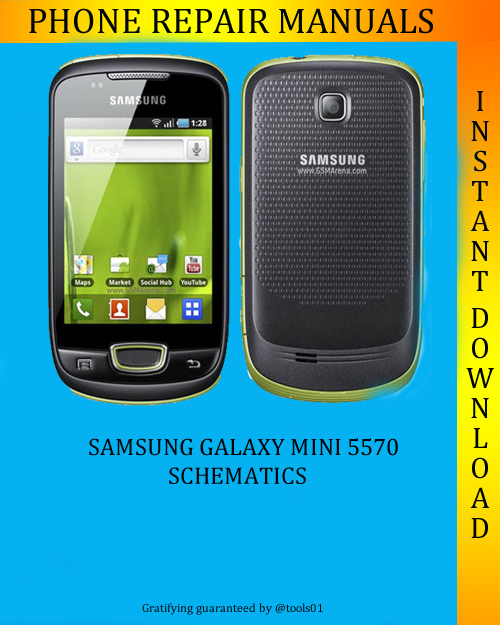 Product picture Samsung Galaxy S5570 Service Manual 
